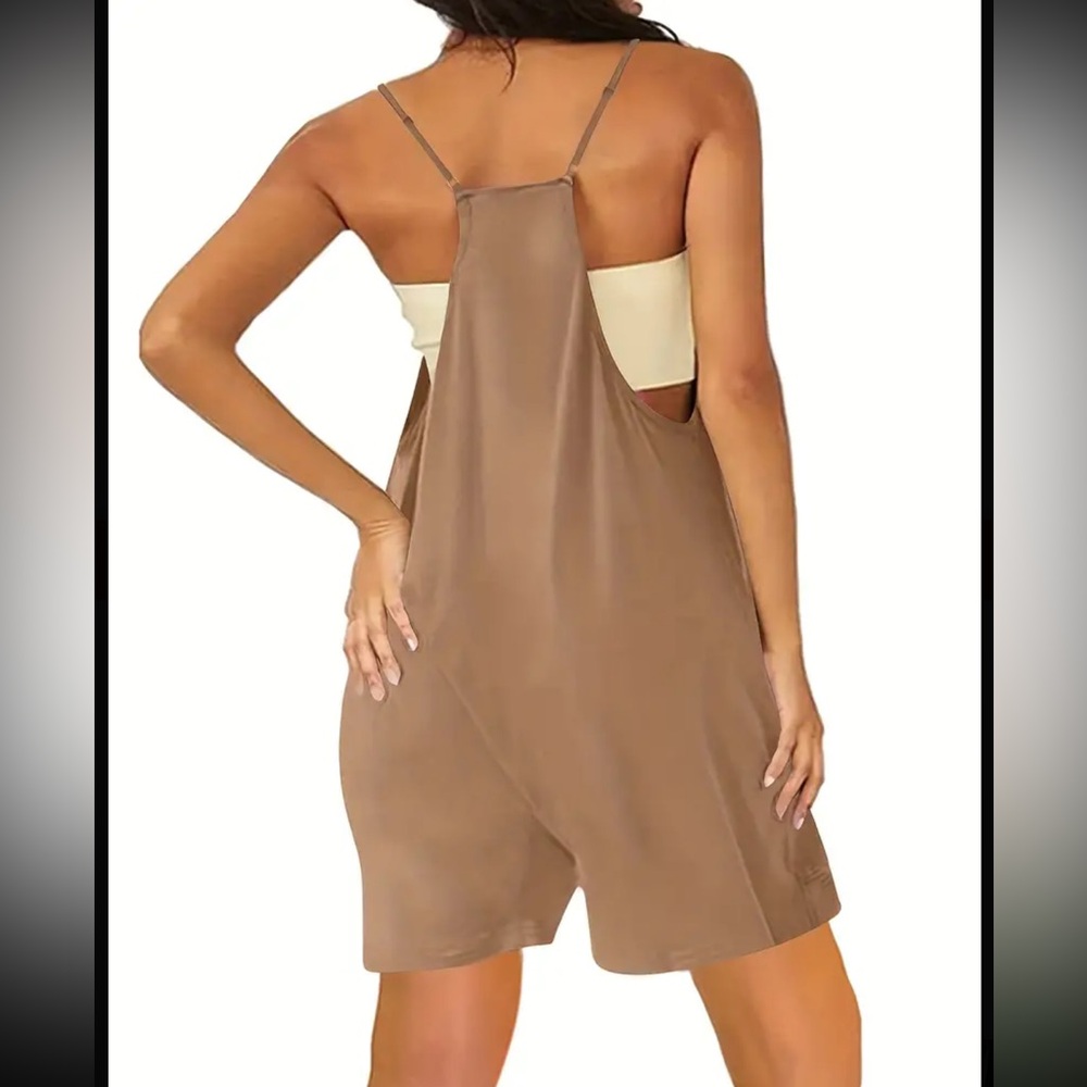 Stylish Tan Jumpsuit